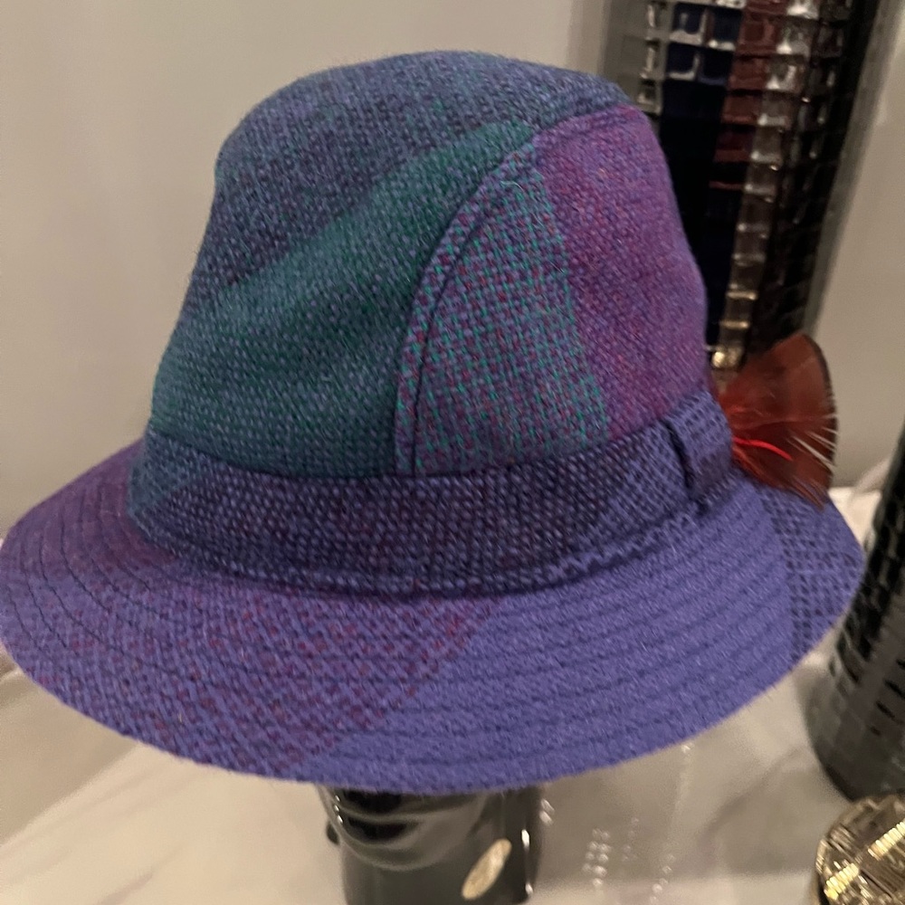 Avoca Ireland handwoven wool fedora size M